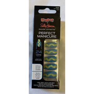 Sally Hansen x Ring Pop Put a Ring On It Multicolored Press-on Nails 24 ct NEW